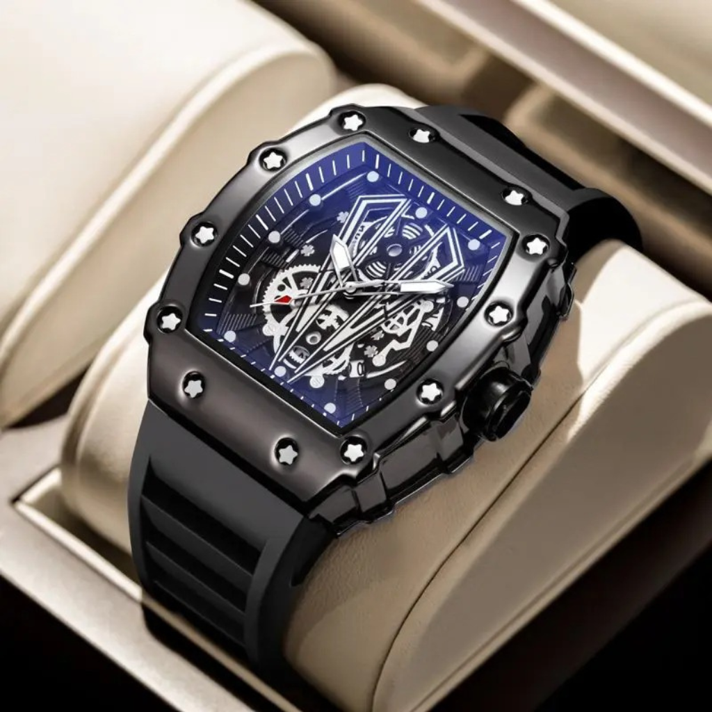 Tourbillon Barrel Shape Men Watch