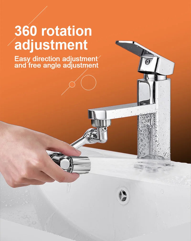 Universal Rotating Faucet