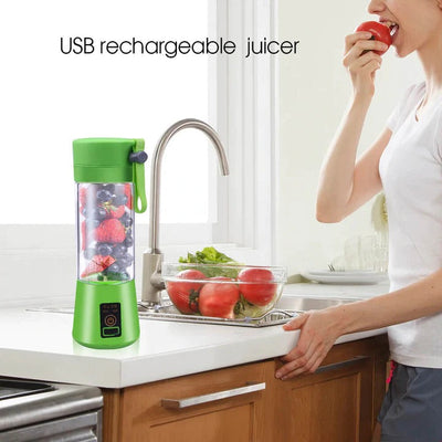 Mini Portable USB Electric Blender and Fruit Juicer