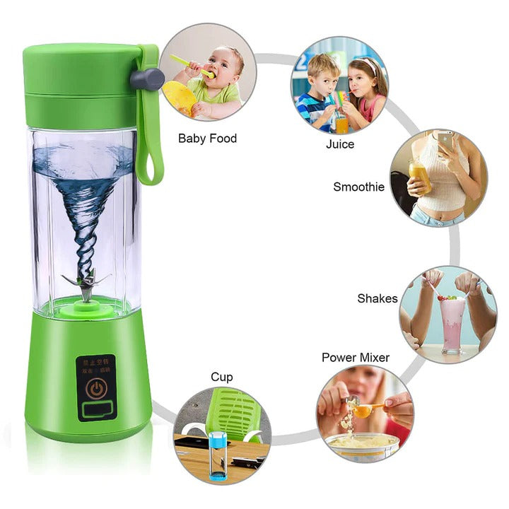 Mini Portable USB Electric Blender and Fruit Juicer