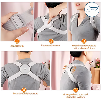 Smart Sensor Posture Corrector Belt